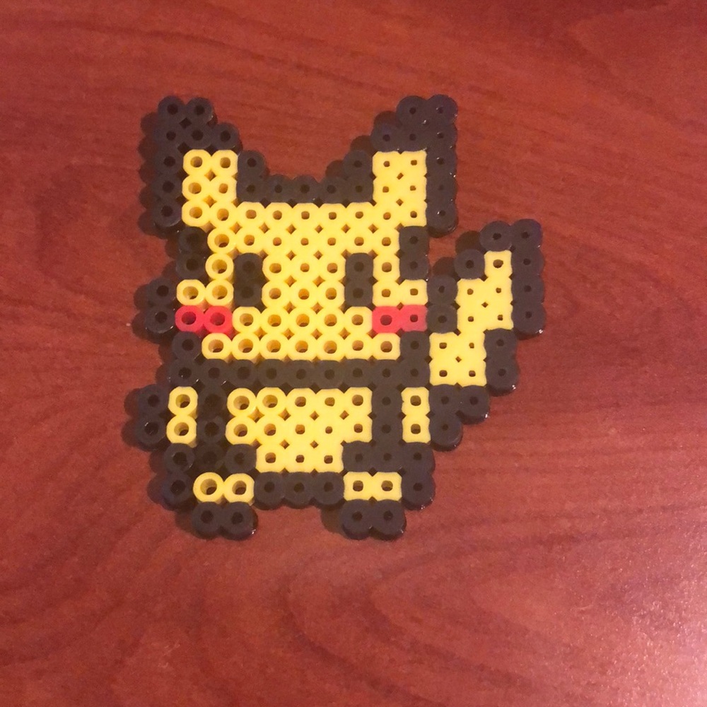 Pikachu Perler